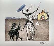 Pencil Numbered Salvador Dali, Impossible Dream