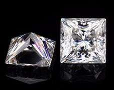 Dazzling 4.40 Ct Fancy Princess Cut Lab Simulated Diamond Solitaire