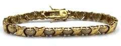 Group lot of 4 vintage 925 sterling silver bracelets