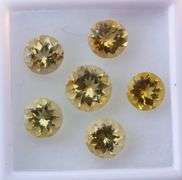 High fire! 4.19ct complete set of untreated Heliodore Beryl!