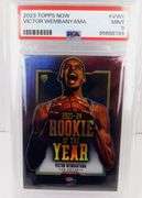 Victor Wembanyama Rookie of the Year Basketball Card, Mint 9