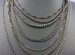Group lot of 8 Vintage 925 sterling silver chains
