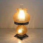 Rose Court Victorian-Style Hurricane Lamp