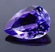 Substantial 2.19ct rich violet blue Tanzanite