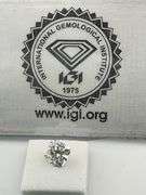 I.G.I CERTIFIED CUSHION CUT DIAMOND 1.35 CARAT
