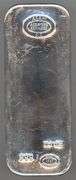 Asahi 100 Troy Oz Silver Bar Beautiful poured pure .999 Fine Silver