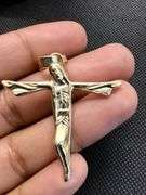 14K Yellow Gold Cross Pendant