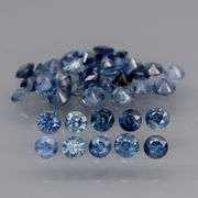 Collectors 3.49ct washed denim blue Sapphire set