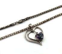 Vintage 925 sterling silver group lot of 7 necklaces