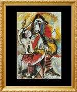 Collectible Pablo Picasso, Muskateer and Cupid