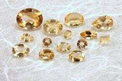 Butter Yellow Natural Citrine - Lot of 14