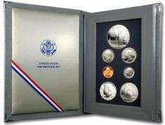 1986 US Prestige Proof Set in Original Box