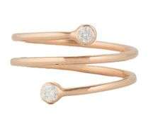 Tiffany & Co. Elsa Peretti 0.10ctw Diamond Hoop Ring in 18K