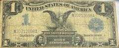 Black Eagle Series $1 1899 Silver Certificate.