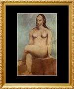 Collectible Pablo Picasso, Seated Nude with Crossed Legs