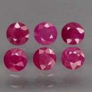 Collectors 3.14ct PIGEONS BLOOD Burmese Ruby set!!!