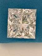 3.00 CARAT LOOSE DIAMOND - PRINCESS CUT