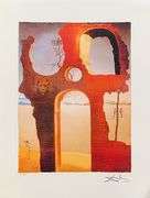 Limited Edition Salvador Dali, Invisible Face
