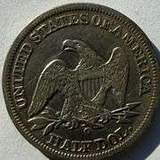 Circulated 1858 O Seated Half