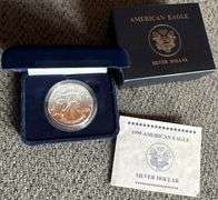 1999 Silver American Eagle One Dollar Coin Specifications