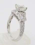 1.94CTW Earth Mined Emerald Cut Diamond Ring