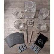 Crystal Whiskey Decanter Set