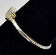 CZ Gemstone Ring in Sterling Silver