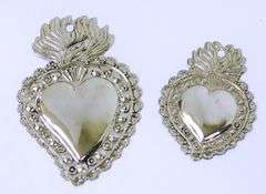 3 Ex Voto Sacred Hearts