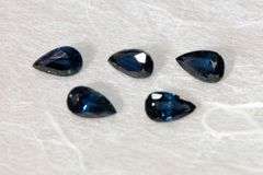 Sweet Natural Sapphire - Set of 5