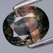 Collectors 1.29ct tri-color Tourmaline -And its UNTREATED!