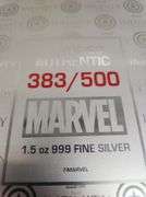 2025 .999 Silver Captain America Civil War Poster
