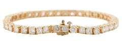 7.00ctw Round Diamond Tennis Bracelet in 14K