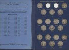 Nearly Complete Set 79 Washington Quarters 1932 to 1963-D (missing 2 coins)