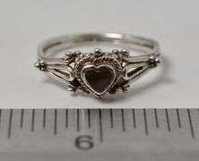 Abalone Gemstone Ring in Sterling Silver