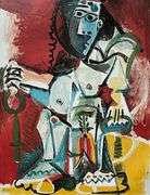 Collectible Pablo Picasso, Seated Nude in an Armchair