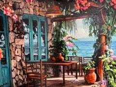 Exceptional Original on Canvas by Altino Villasente