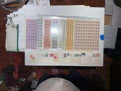 $139 in Regular Issue Sheets of US Stamps