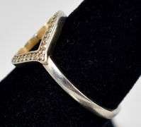 Heart CZ Gemstone Ring in Sterling Silver