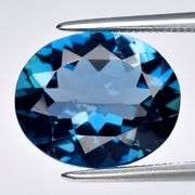 Outstanding 4.63ct VS clarity London blue Topaz
