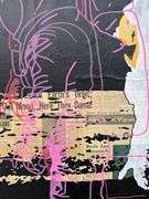 The 1969 moon landing! First to Fall Forward” by Chad Fandel is a powerful pop art original painting