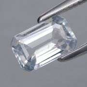 Striking .88ct platinum blue UNTREATED Sapphire!!!