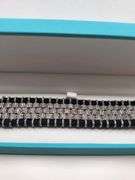 New! +5 ctw all natural diamonds weaved on fabric bracelet