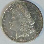 Very sharp 1878-CC Morgan Silver Dollar. Key date
