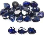 Heated only! 7.85ct cobalt blue Sapphire set from Madagascar