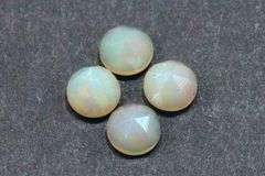 Rose Cut Natural Opal - Lot of 4