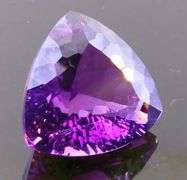 Expertly cut 20.54ct natural violet Amethyst
