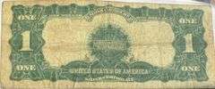 Black Eagle Series $1 1899 Silver Certificate.