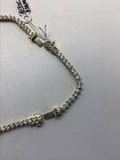 14K Yellow Gold Lab Diamond Riviera Necklace