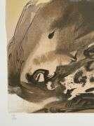 Highly Collectible Salvador Dali Hand-Signed Lithograph from 'Aliyah' suite, 1974