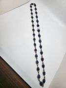 Investment! The most valuable attribute of 230 ctw of tanzenite with diamond necklace